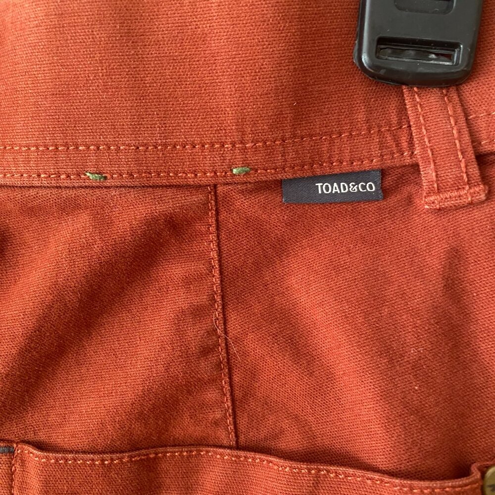 Toad&CO Earthworks stretch canvas organic cotton Pants size 4 (29" inseam) - Picture 10 of 10